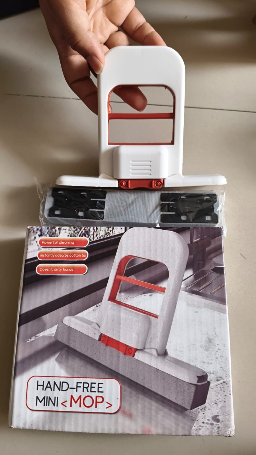 Mini Foldable Mop for Kitchen (Pack of 1)