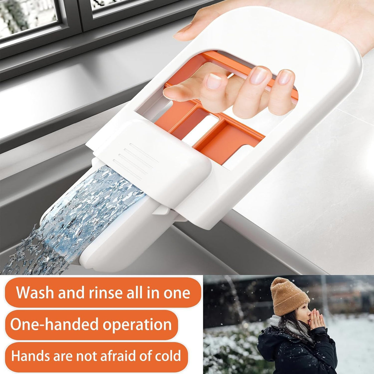 Mini Foldable Mop for Kitchen (Pack of 1)